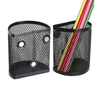 Porte Crayon Magnétique Frigo Porte Stylo Magnétique Rangement en Maille Pot à Crayon Aimanté pour Bureau Enfant Tableau Blanc?Crayons Non Inclus?