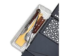 Porte-cuillères et Fourchettes - Rangement Portable en Tissu Maillé - Panier Égouttoir pour Ustensiles de Camping | pour fourchettes cuillères spatules maison cuisine extérieur camping randonnée pique