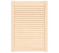 Porte d armoire à persiennes 69x49,4 cm bois de pin massif