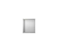 VEVOR Porte d'accès barbecue simple encastrée inox 457x533 mm poignée encastrée