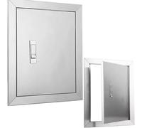 Porte d'accès en acier inoxydable avec poignée, panneau d'accès de plomberie étanche et robuste, trappe de service durable for vide sanitaire for sous-sol(WxH 20X20in/51x51cm)