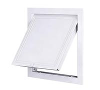 Porte d'accès en métal avec bouton, couvercle d'inspection robuste pour mur ou plafond, panneau de trappe d'accès au grenier pour goulotte à linge, garage, cuisine, salle de bain(12x12in/30x30cm)