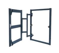 Porte D'accès Mur Invisible, Cadre Acier Carbone pour Dissimule Maintenance | Porte D'inspection Tuyaux Encastrés, Push-to-Open pour Conduits électriques de Plomberie(500x500mm/20x20in)