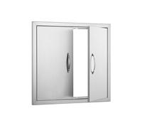 Porte d'accès SucceBuy Double Acier inoxydable 66x60,9 cm