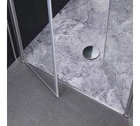 PORTE DE DOUCHE ANTI-PANIQUE AVEC OUVERTURE A SALOON DA 100 CM