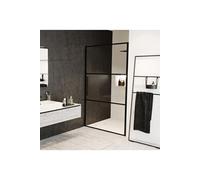 Porte de douche battante en niche GRID 101 RIHO 80x200 cm