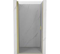 Porte de douche battante Mexen Mist-B 85 cm, transparente, or brossé - 8A2-085-000-55-00