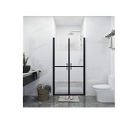 vidaXL Porte de douche demi-mat ESG (73-76)x190 cm