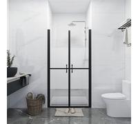 vidaXL Porte de douche demi-mat ESG (78-81 x 190 cm)