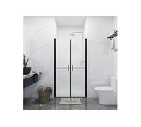 vidaXL Porte de douche Mat ESG (83-86)x190 cm