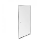 Porte de douche pivotante 90 cm profilé chromé Serenity