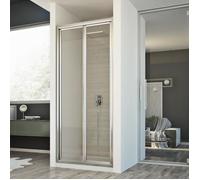 Idralite Porte de douche pliante Urban 70 cm H198 verre transparent