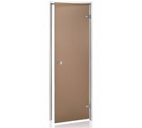Porte De Hammam Scan Matt Bronze Mat 80x190