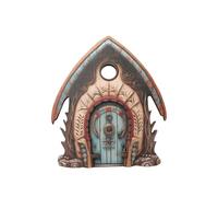 Porte de jardin féérique, porte de lutin miniature 2D, décoration de
