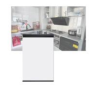 Porte de placard de cuisine d'intérieur en alliage d'aluminium avec charnières 40 x 70 cm - Porte pivotante à 90° pour salle de bain et salle à manger