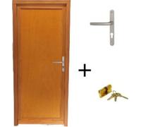 Porte De Service Bois pleine Armagos, H200 x L80 p.Gauche + Poignee Et Barillet Cotes (ref 01245F924) Tableau