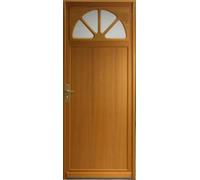Porte De Service Bois vitree Pixos, H200 x L80 p, droit Cotes Tableau