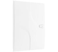 Porte de tableau électrique blanche, 2 rangées, en plastique, IP40, IK07, dimensions : 350 x 250 x 32 mm, référence : 3760162262179