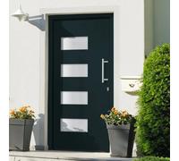Porte d'entrée Aluminium et PVC - Anthracite