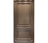Porte d'entree Bois pleine, Cassy Gris RAL 7039, H215 x L90 p.Gauche + Poignée Et Barillet (ref010403FP)
