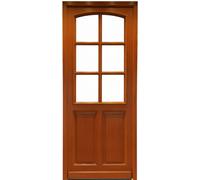 Porte d'entree Bois vitree, Agatha, H215 x L80 p.Gauche Cote Tableau