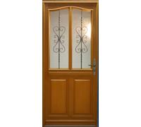 Porte d'entree Bois vitree, Sandy (Sandrine), H215 x L90 p.Gauche