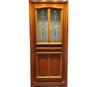 Porte d'entree Bois vitree, Vauban, H200xL90 p, droit Cotes Tableau
