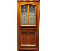 Porte d'entree Bois vitree, Vauban, H215 x L90 p.Gauche Cotes Tableau