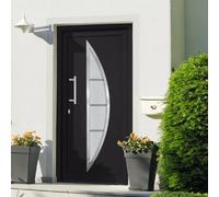 vidaXL Porte d'entrée anthracite 98x208 cm