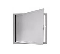Porte D'Inspection En Alliage D'aluminium De Révision Porte De Accès Trappe D'Inspection Acier Galvanisé Blanc Conception De Languette À Tirer