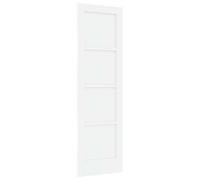 Porte d'intérieur vidaXL blanche 61 x 198,5 cm en contreplaqué
