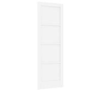 Porte d'intérieur vidaXL blanche 73,5 x 211 cm en contreplaqué