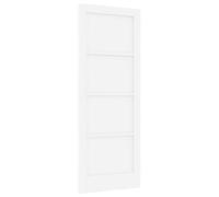Porte d'intérieur vidaXL blanche 78 x 202 cm en contreplaqué