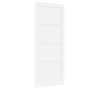 Porte d'intérieur vidaXL blanche 83 x 202 cm en contreplaqué