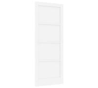 Porte d'intérieur vidaXL blanche 83 x 211 cm en contreplaqué