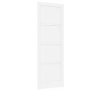 Porte d'intérieur vidaXL blanche 83 x 232 cm en contreplaqué