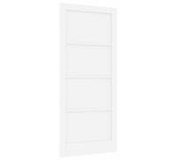 Porte d'intérieur vidaXL blanche 93 x 211 cm en contreplaqué