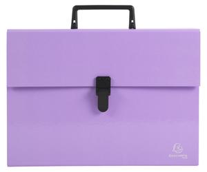 Porte-documents 18F Aquarel Mauve