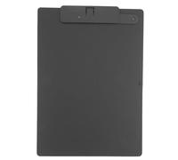 Porte-documents à Presse-papiers A4 Noir Pp, Organisation Portable | Pince Mobile, Poches Multiples, Sections pour Dossiers, Usage Bureau et Conférences, Image Professionnelle