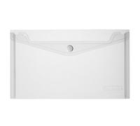 Porte-documents avec bouton pression Herlitz 10917524, format C5 / C6, PP, lot de 6, incolore neutre