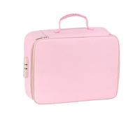 Porte-documents avec serrure, ignifuge, 3 couches, étanche, avec fermeture éclair, portable, pour voyage, ordinateur portable, dossiers et certificats Armoire bébé pour vêtements (C, 36 x 27 x 10)