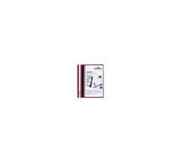 Porte-documents DURAPLUS Rouge Transparent A4 25 Pièces