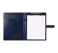 Porte-documents étanche parfait pour bloc-notes juridique et organisation de documents en cuir de différentes couleurs