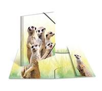 Porte-documents - HERMA - 19961 - Animaux exotiques - Plastique - A4