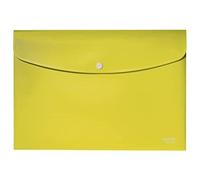 Porte-documents - LEITZ - 46780015 - A4 - Jaune - Polypropylène recyclé