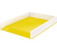 Porte-documents Leitz bicolore WOW blanc/jaune
