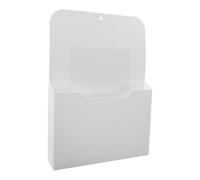 Porte-documents Magnétique en Plastique, Rangement Vertical sans | Dos Renforcé, Fixation Réfrigérateur, Tableau Blanc ou Casier, Organisation des Dossiers au Bureau L’École