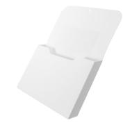 Porte-documents Magnétique en Plastique, Rangement Vertical sans | Dos Renforcé, Fixation Réfrigérateur, Tableau Blanc ou Casier, Organisation dans Bureaux, Écoles et Espaces
