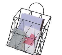 Porte-documents muraux suspendus, porte-revues pour le, Black | Documents Porte-documents
