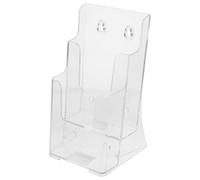 Porte-documents Transparent de Bureau Mural Multi-couches pour Fichiers | Abs, Rangement Classé Incliné, Pratique et Robuste, pour Bureau et Dortoir Scolaire, Format A6